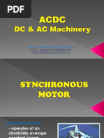 Acdc - Synchronous Motor - Lecture Notes 9