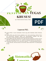 Penyusunan Laporan PKL Tugas Khusus