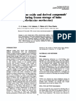 Sotelo1995.Trimethylamine Oxide and Derived Compounds Changes Durin Frozen Storage of Hake