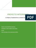 Orígenes y transformaciones mundiales