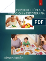 Introducción A La Nutrición y Dietoterapia