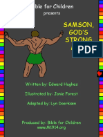 Samson Gods Strong Man English