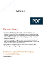 Marketing Strategy Week 1