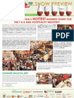 Hottest: Be Part of Malaysia'S Business Event For The F & B and Hospitality Industry!