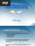 Tablet Manufacturing