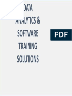 Data Analytics & Software Training Solutions