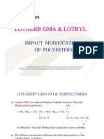 LOTADER GMA & LOTRYL IMPACT MODIFICATION OF POLYESTERS