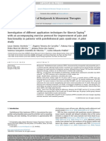 Patello Femoral Tapping