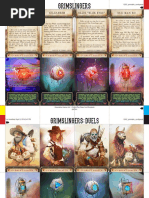 Grimslingers Duels Print and Play