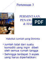 Permintaan, Penawaran & Harga