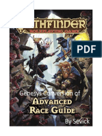 Pathfinder Advanced Race Guide For Genesys