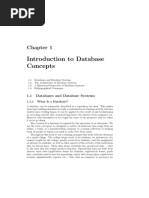 Introduction To Database Concepts