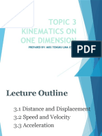 Chapter 3 Edit Kinematics in One Dimension