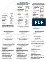 Leaflet 6 Langkah Cuci Tangan