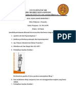 Soal Ujian Pramuka Penegak Kelas XI