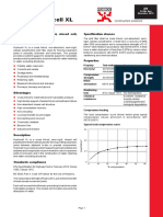 Fosroc Hydrocell XL: Specification Clauses Cross Linked, Non-Absorbent, Closed Cell, Polyethylene Joint Filler Uses