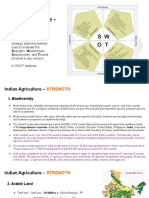 1 RDL SWOT Analysis of Indian Agriculture