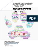 Filipino 10 Week 2 Module