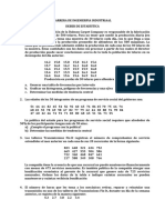 Análisis de datos de producción y velocidad de vehículos usando distribuciones de frecuencias