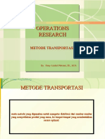 MKDB 6 - Metode Transportasi