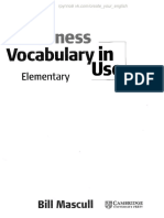 Business Vocabulary in Use Elementary