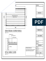 Denah Rencana Plafond Mushola: Catatan