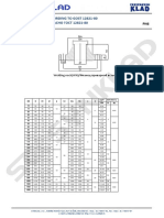 Flange Dimensions Acc To GOST 12821-80