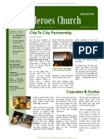 Heroes Church Newsletter Issue#1