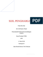 Sijil Penghargaan Ceramahmotivasi 2018