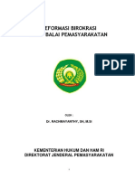 Paper Reformasi Birokrasi Pada Balai Pemasyarakatan