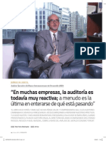 Entrevista Auditor  Ejecutivo del BID, Jorge da Silva, en la Revista Consejeros