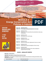 Module 2 Energy Conservation Act & Related Policies in Indonesia