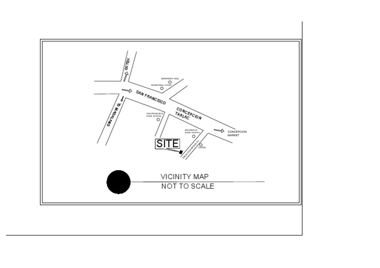 Vicinity Map Not To Scale: Sctex | PDF