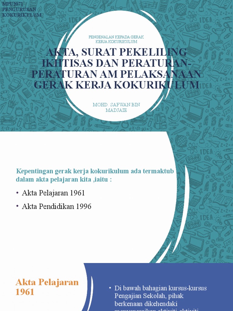 m3 Akta, Surat Pekeliling Ikhtisas Dan Peraturan Peraturan Am | PDF