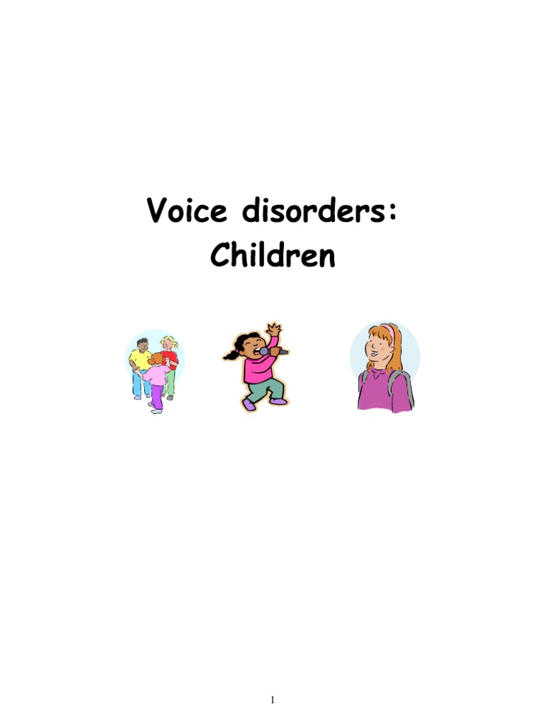 childrens_voice Speech Language Pathology Singing