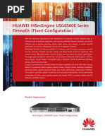 HUAWEI HiSecEngine USG6500E Series Firewalls (Fixed-Configuration) Datasheet (00000002)