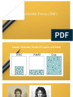 Intermolecular Forces (IMF)