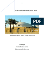 Biographie de Hazrat Shaikh Abdul Quader Jilani 