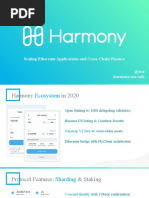 Scaling Ethereum Applications and Cross-Chain Finance @stse Harmony - One/talk