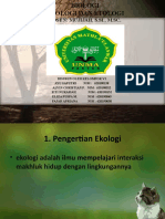 Ekologi dan Etologi