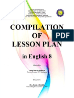 Compilation OF Lesson Plan: in English 8