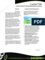 Product Brief - FluentSoft SDK