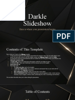 Darkle Slideshow: Here Is Where Your Presentation Begins
