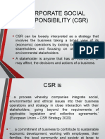 CSR & Corporate Fraud