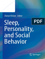 Sleep, Personality, and Social Behavior 