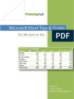 Excel Tips & Tricks