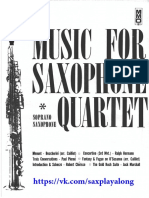 MMO - Music For Saxophone Quartet - Soprano Saxophone (BB)