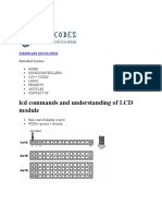 LCD Commands and Understanding of LCD: Firmware Developer