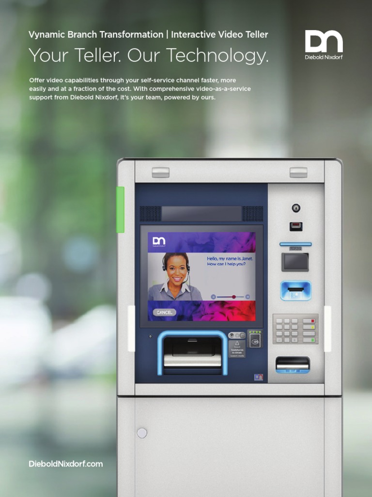 Your Teller. Our Technology.: Vynamic Branch Transformation ...