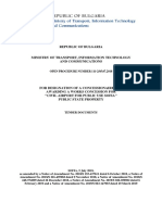 Sofia Airport Tender Documentation